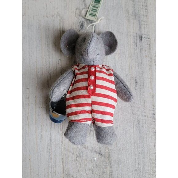 Midwest Cannon Falls heart felt elephant ornament Xmas bathing suit - Picture 1 of 7